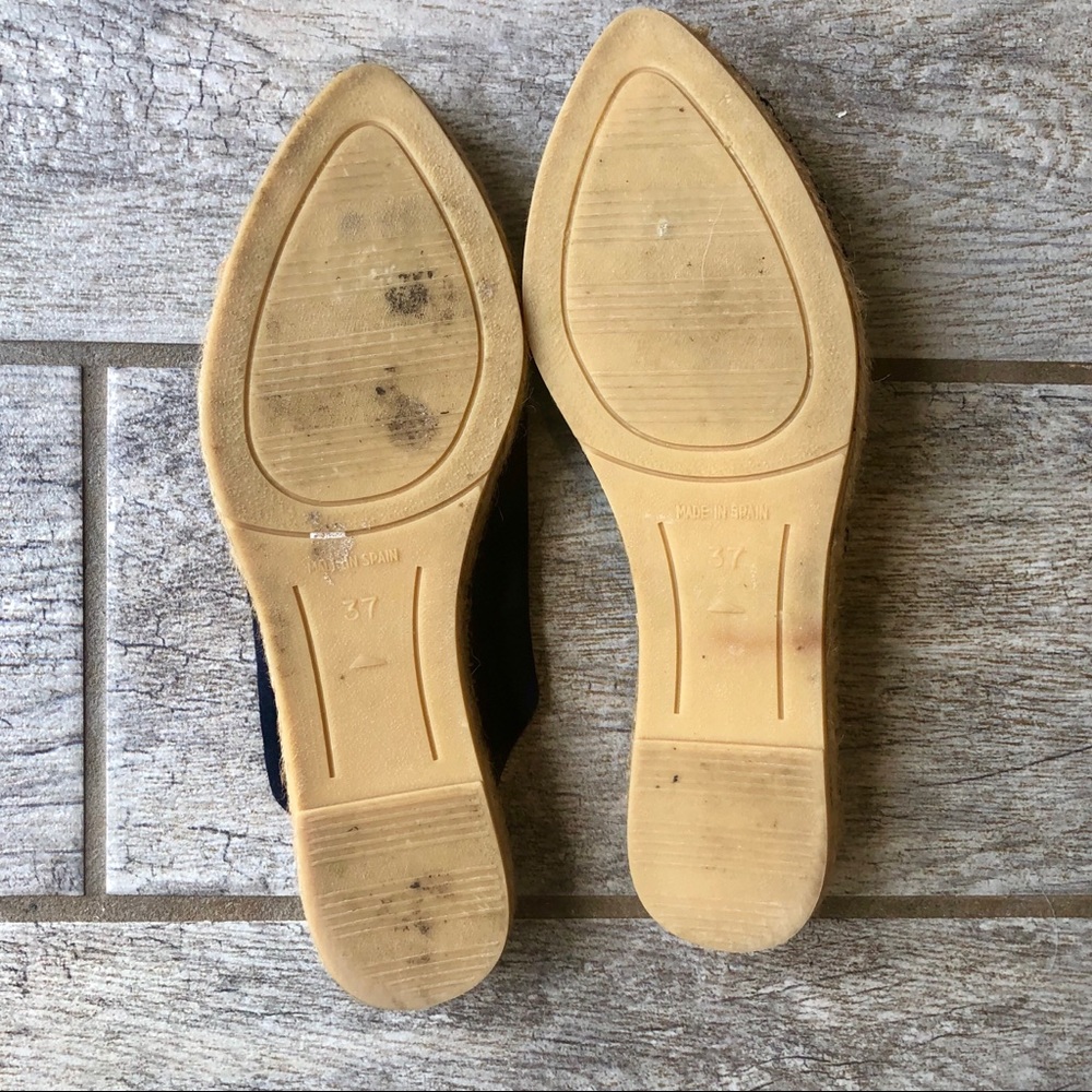 Navy Gairno Mule Espadrilles - Picture 3 of 6